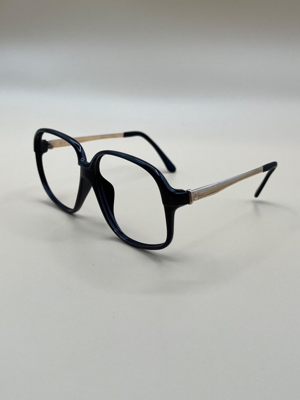 Christian Dior Monsieur Black & Gold Eyeglasses Frame 58-12 135 Austria